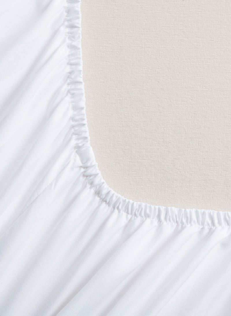 Master Home Textile King Microfiber Sheet Set, King Size 3 Pieces, Hotel Stripes design - Image 4