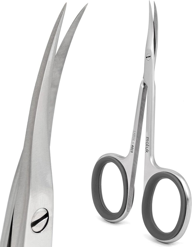 Maluk Professional Cuticle Scissors Large S | Silicon - Image 1