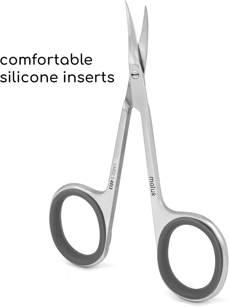 Maluk Professional Cuticle Scissors Large S | Silicon - Image 5