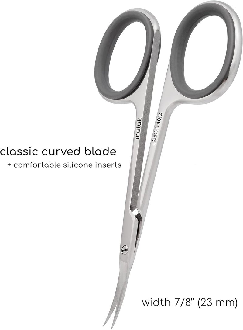 Maluk Professional Cuticle Scissors Large S | Silicon - Image 2