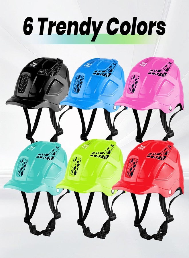 Jaspo Neo Kids Cycling Adjustable Multisport Helmet for Skateboarding & Skating Suitable for Kids, Boys and Girls Up to 14 Years- Made in India (Pink) - Image 3