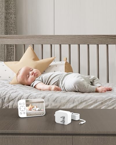 VHBW 6V Power Cord Compatible with Vtech Baby Monitor DM221 DM221-2 DM223 DM251 (Parent & Baby Units) DM111 DM112 DM222 DM271 (Parent Unit ONLY) Safe & Sound Audio Monitor - Image 3