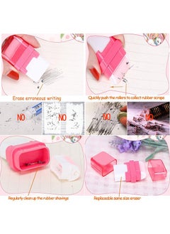 Pencil Erasers,Pencil Eraser Shaving Roller Case for Easy Pick Up and Removal | Animal Themed Cute and Fun Party Favor and School Supplies for Kids,Back to school gift - pzsku/ZB44CC644D39236F73D8FZ/45/_/1717739140/7e932a6d-1a12-4602-83a8-f423cfc8afe4