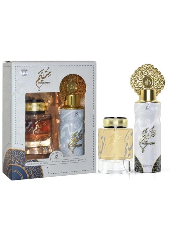 ARABIYAT Mutayyam EDP 100Ml With Deo Set 200Ml 