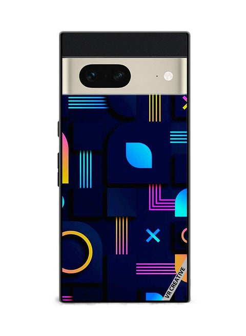 Protective Case Cover For Google Pixel 7 Texture Design Multicolour