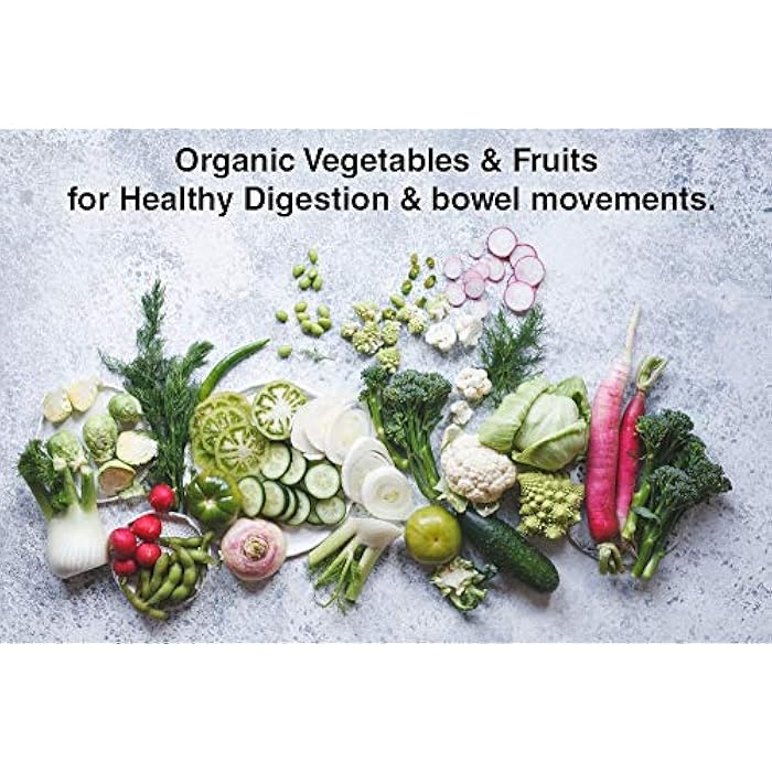 DrFormulas Organic Prebiotic Fiber for Constipation Relief | Nexabiotic Superfood Tabs for Probiotic Digestive Health, 60 Tablets - Image 5