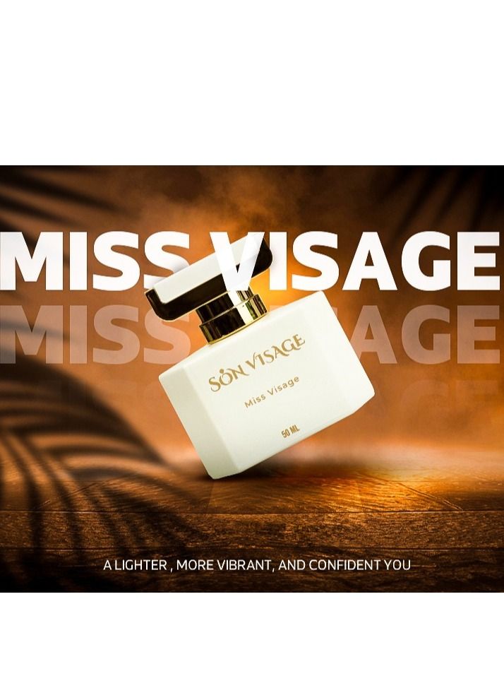 SON VISAGE Miss visage Eau de parfum for Women - , 50 ml - Image 4