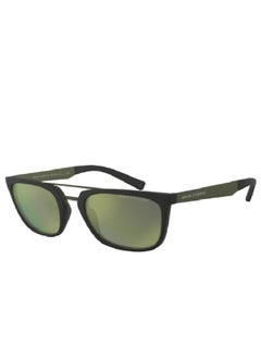 Armani Exchange Armani Exchange Green Wayfarer Unisex Sunglasses 0AX4090SF 80296R55 Size 55  - Image 1
