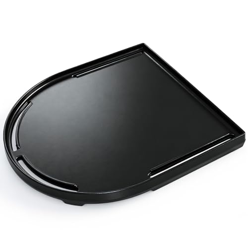 FORYEYC 13" Cast Iron Griddle for Coleman Roadtrip Grill 285 225 Table Top Accessories Replacement Parts - Nonstick Reversible Griddle for Stove Top/Gas Grill/Oven & Outdoor BBQ for Swaptop Cooktop LX LXE LXX - Image 1