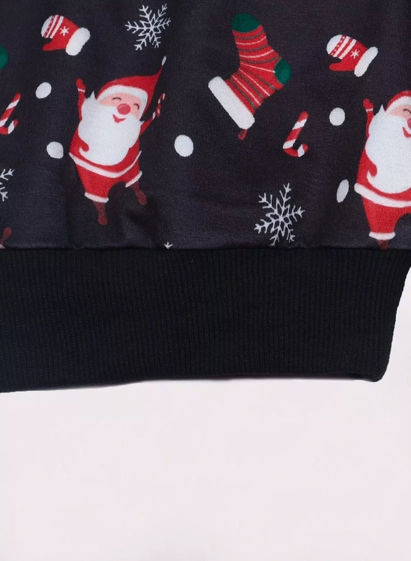 Toddler Boys 1pc Christmas Print Sweatshirt - Image 4