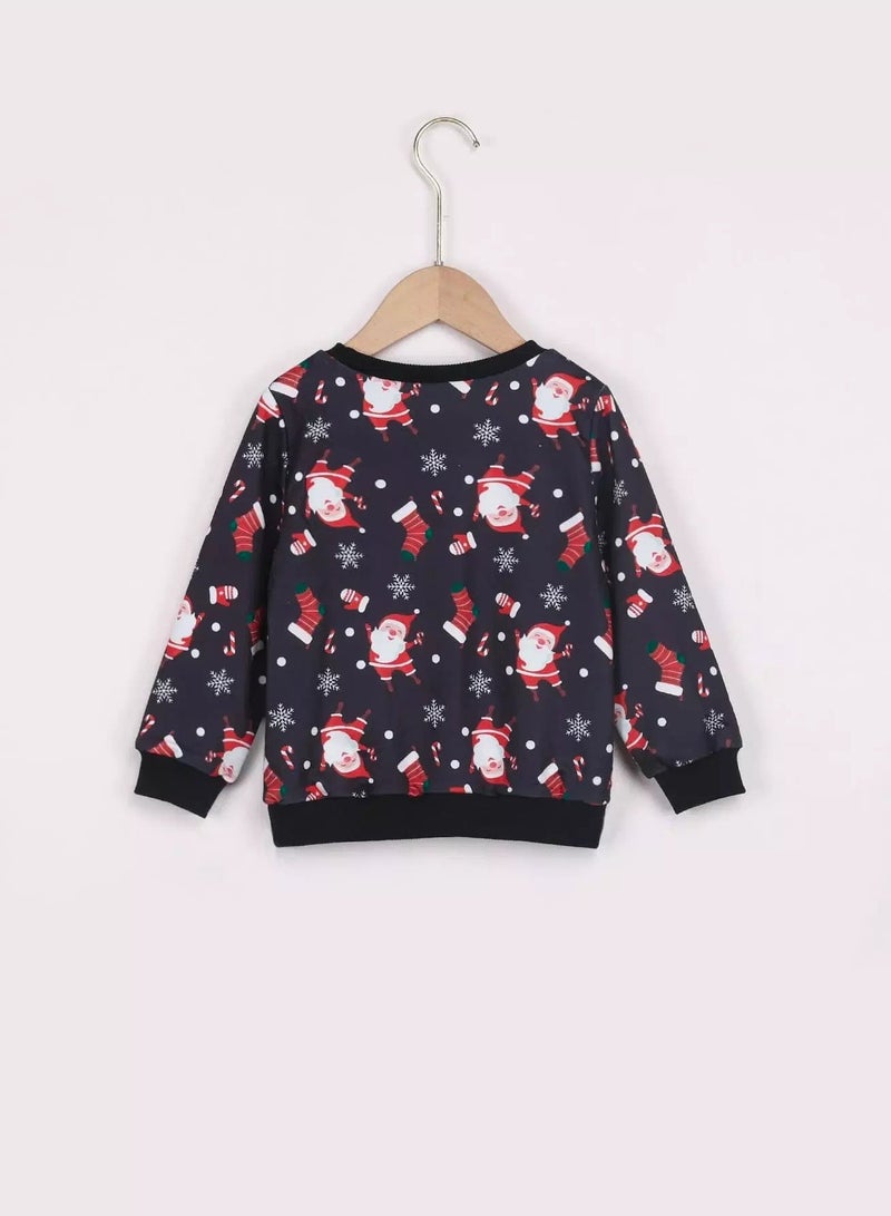 Toddler Boys 1pc Christmas Print Sweatshirt - Image 2