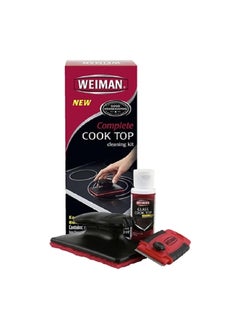 Weiman 3-Piece Complete Cook Top High-Performance Cleaning Kit Multicolor 98A  - Image 2