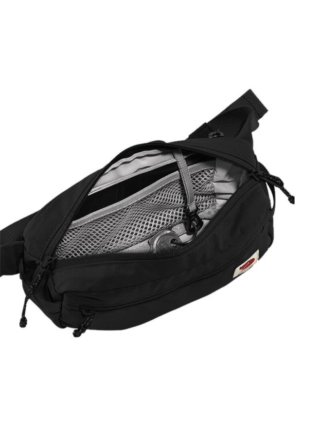 Fjallraven Classic Lightweight Crossbody Sports Waist Bag 23223-550 Black 1.5l - Image 5
