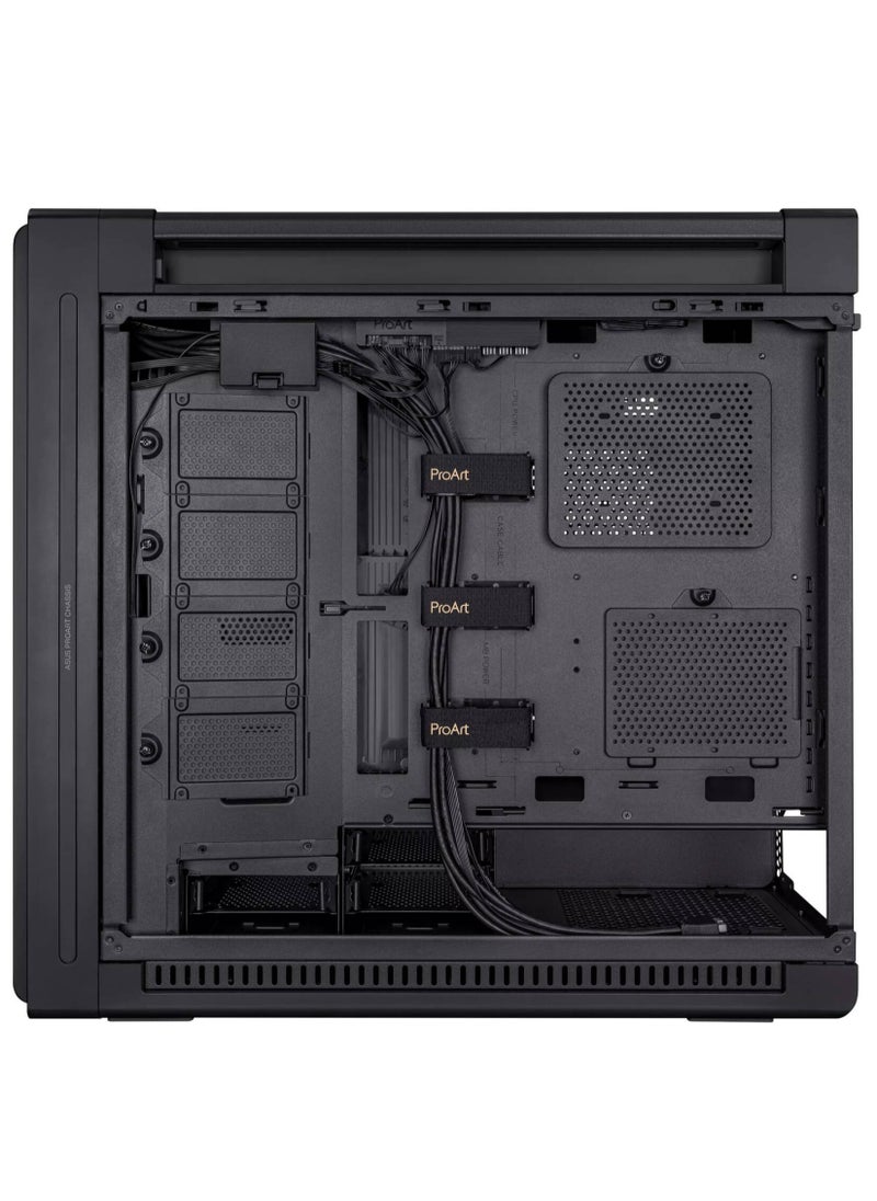 NANOTECH - Asus ProArt Workstation - Intel Core i7-14700K Processor, 20 Cores & 28 Threads, DDR5 32GB (2*16) 7200MHz Ram, 2TB Gen4 NVMe M.2 SSD+10TB HDD, Nvidia GeForce RTX 4060Ti OC Edition 16GB GDDR6 Graphics Card, 3 Fan AIO Liquid Cooler, 850W 80 Plus Power Supply, Windows 11 Pro | Wi-Fi + BT - Image 1