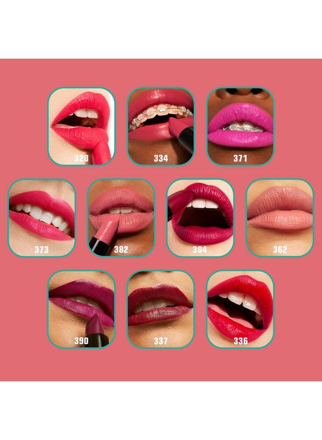 3INA The Lipstick 382 Outstanding Shade Selection Matte And Shiny Finishes Highly Pigmented And Comfortable Vegan And Cruelty Free Formula Moisturizes The Lips Classic Pink 0.16 Oz - Image 4
