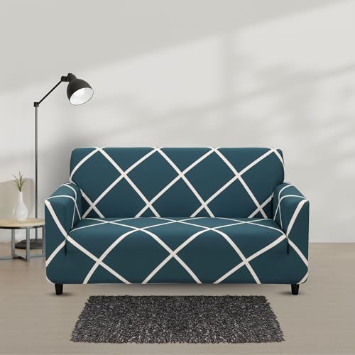 Bigkart Elastic Sofa Covers for 2 Seater Sofas | Polyster-Spandex, Stretchable, Sofa Covers for Single, Double and Triple Seater Sofas - Image 2