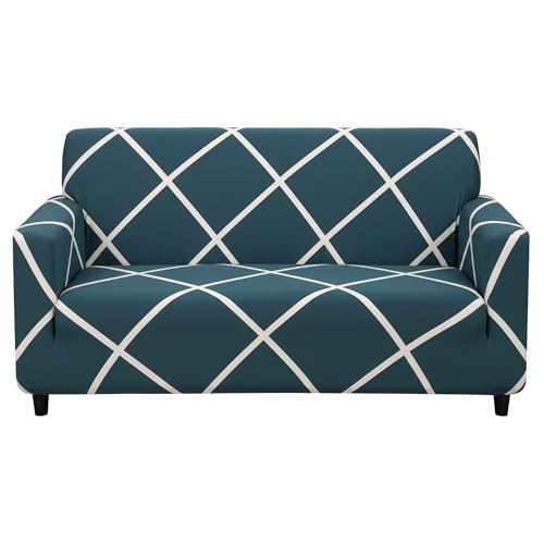 Bigkart Elastic Sofa Covers for 2 Seater Sofas | Polyster-Spandex, Stretchable, Sofa Covers for Single, Double and Triple Seater Sofas - Image 1