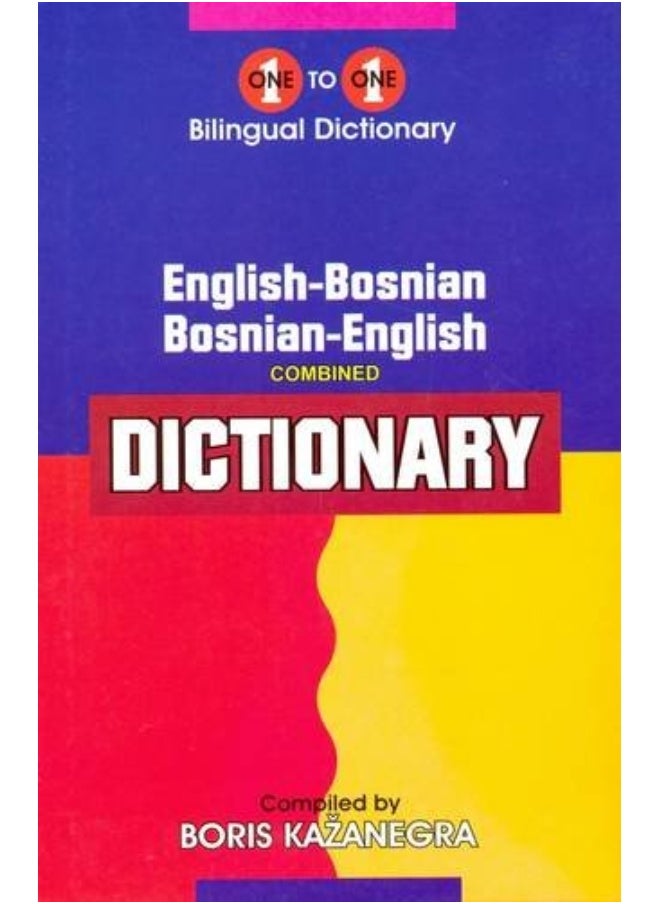 English-Bosnian & Bosnian-English One-to-One Dictionary  - Image 1