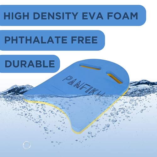 PANFIKH Swimming Kickboard for Kids Eva Foam Float - Durable, Sleek Design - Lightweight - Made in India - Size 44x33x3 inches - Image 2