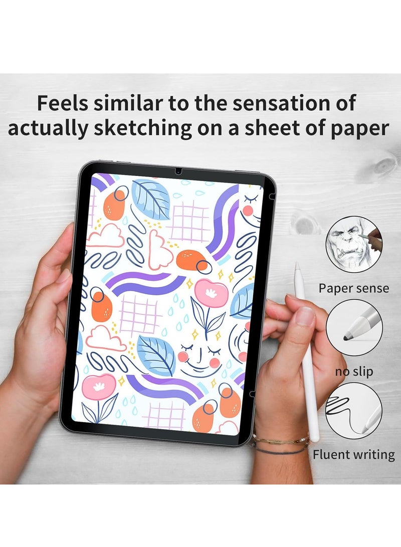 MIGOFAST Matte Screen Protector for IPad mini 7 (A17 Pro  2024 Model  7th Generation  Anti-Glare Matte PET Paper Film for Drawing  Writing  Note-Taking Not a Gass  Ipad Mini 7 Generation - Image 3
