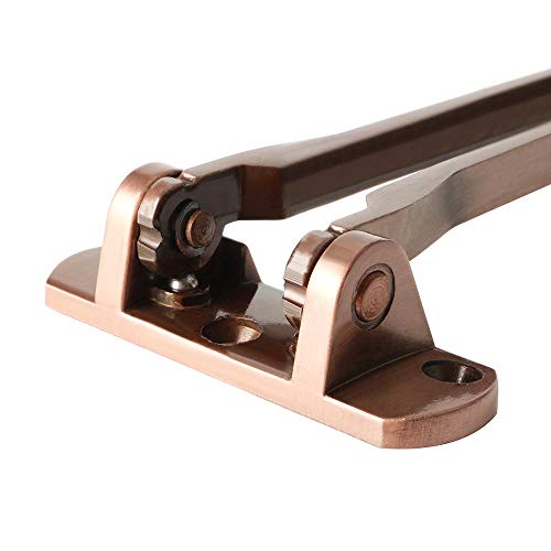 Alise Swing Bar Door Guard,Door Latch Lock for Front and Inside Doors,Security Latch for Kids Safety,Hinged Swing-in Doors,Home Security, Hotel Door Latches,Red Bronze - Image 5