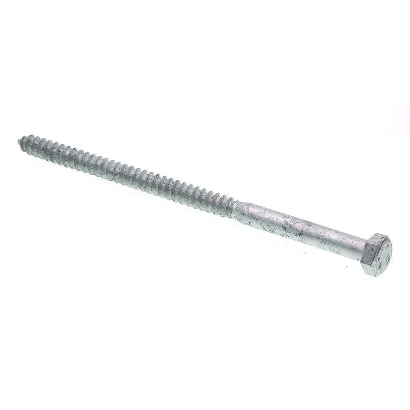 Prime-Line 9056009 Hex Lag Screws, 5/16 In. X 6 In., A307 Grade A Hot Dip Galvanized Steel (15 Pack) - Image 4