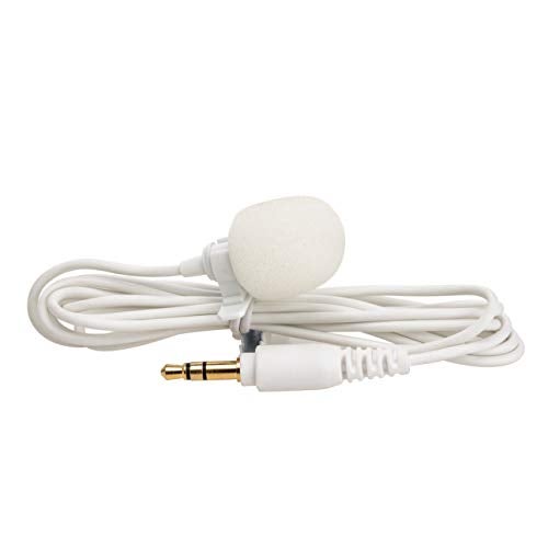 Saramonic SR-M1W White 3.5mm TRS Lavalier Microphone for Wireless Systems Compatible with DJI Mic, Rode, Hollyland, Sennheiser Transmitters & More - Image 2