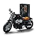 Nifeliz Iron 83 Motorcycle Model Set for Adults Classic Cruiser Bike Building Set with Realistic Details Collectible Display Model and Gift for Motorcycle Enthusiasts 827 PCS NF10342 - Image 2