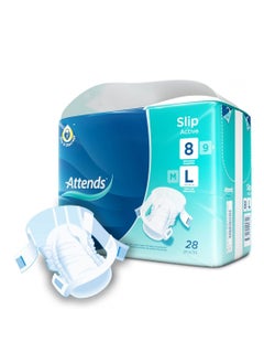 Attends Slip Active 8 Large 28 Pieces 
