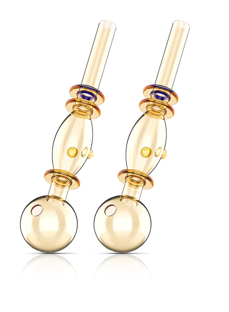 Home Decorative Luxury Design Portable Mini Filter Water Pipe Oil Lamp 