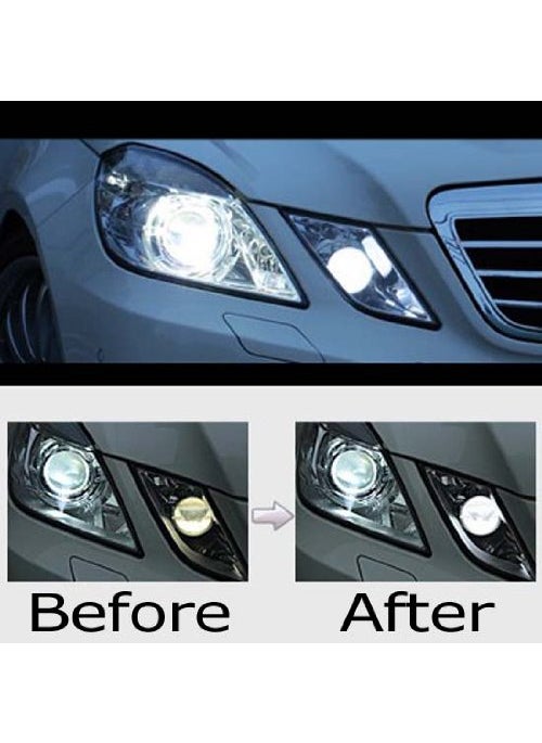 iJDMTOY iJDMTOY White LED Parking Position Light Circuit Board Kit Compatible with 2010-2013 Mercedes W212 E-Class E350 E550 E63 AMG Pre-LCI  - Image 4