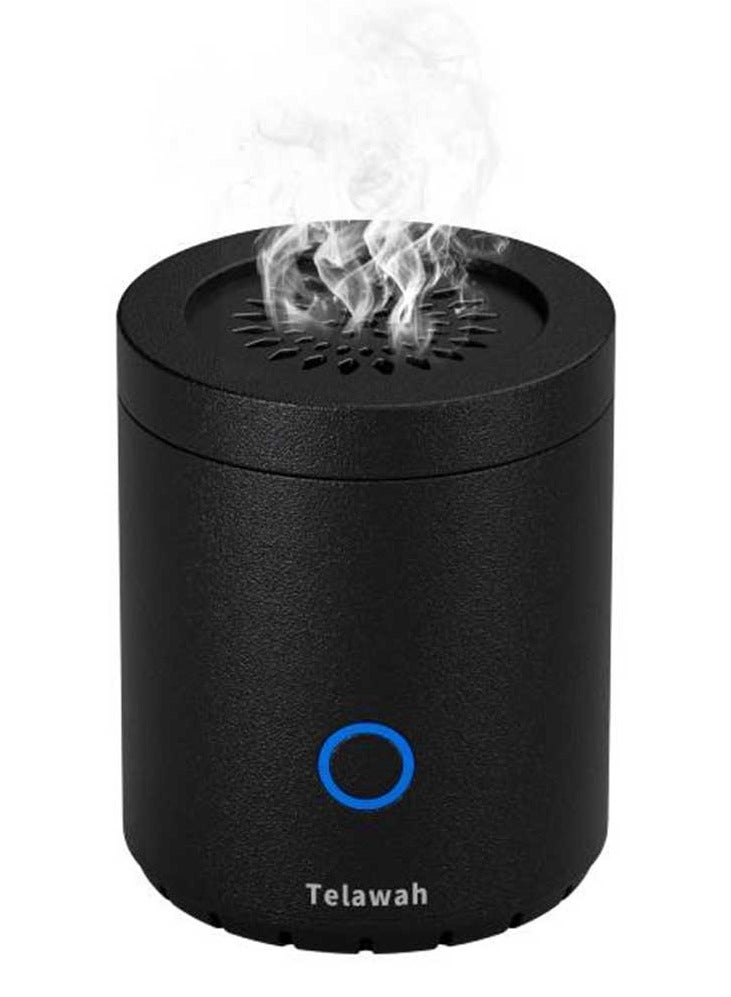 Telawah Bakhoor Burner Portable Electric Incense, Mini Charcoal Bukhoor Holder for Travel, Car, Home and Office - Image 2