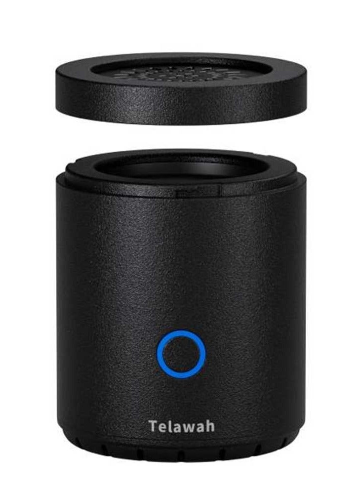 Telawah Bakhoor Burner Portable Electric Incense, Mini Charcoal Bukhoor Holder for Travel, Car, Home and Office - Image 1