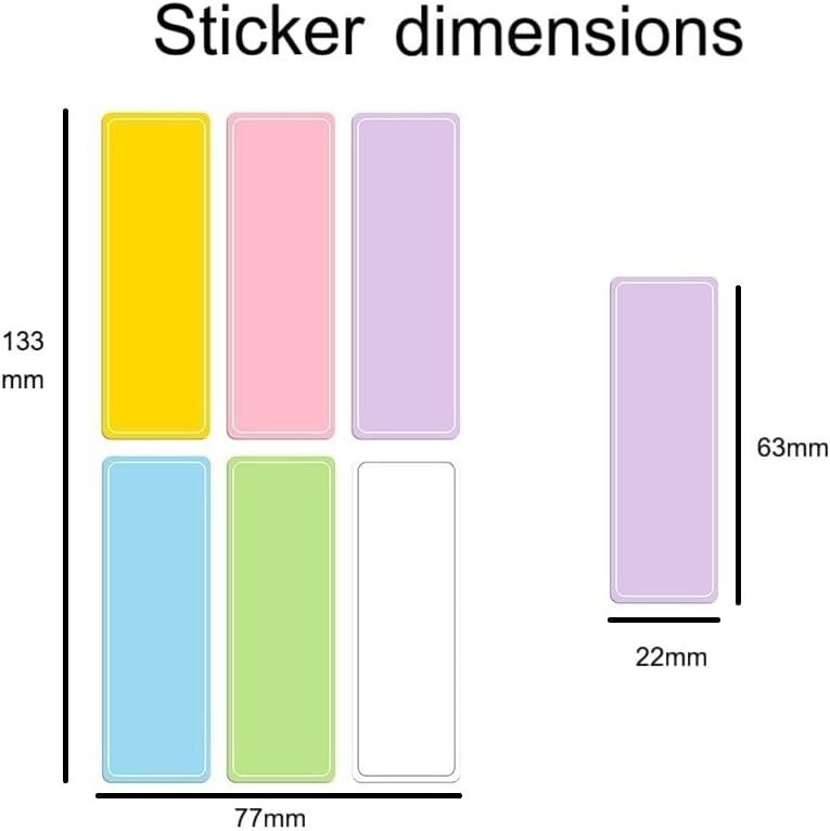 6 Packs Large Makeup Storage Bags with Labels - Reusable Clear PVC Cosmetic Organizer Bags - Image 4
