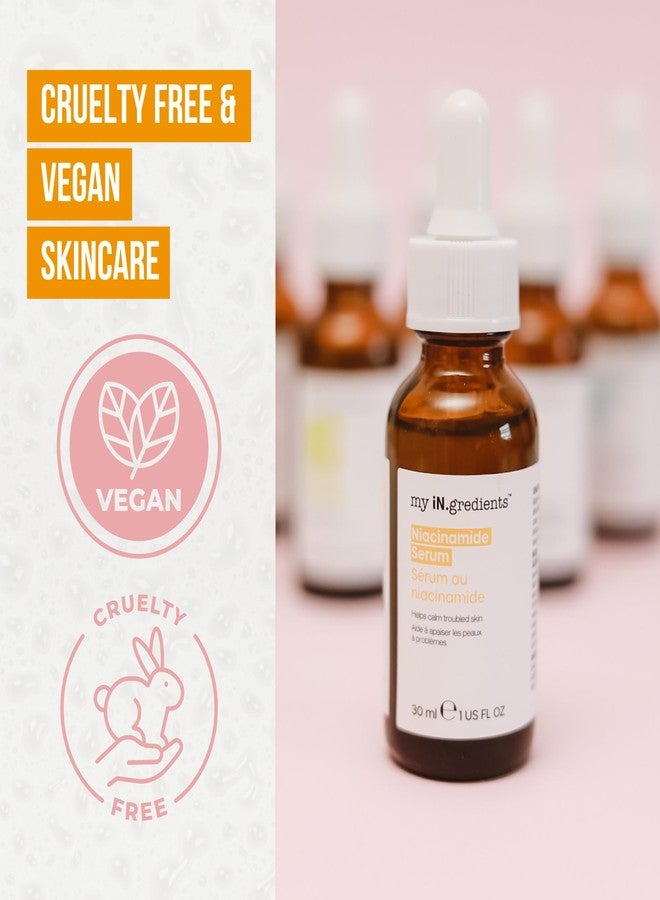 Masque Bar My Ingredients 10% Niacinamide Serum for Face +1% Zinc -Pore Reduction, Glowing serum for Face, Evens Out Skin Tone, 5.7 pH -Hydrating for All Skin Types -Paraben & Cruelty Free-30ml - Image 4