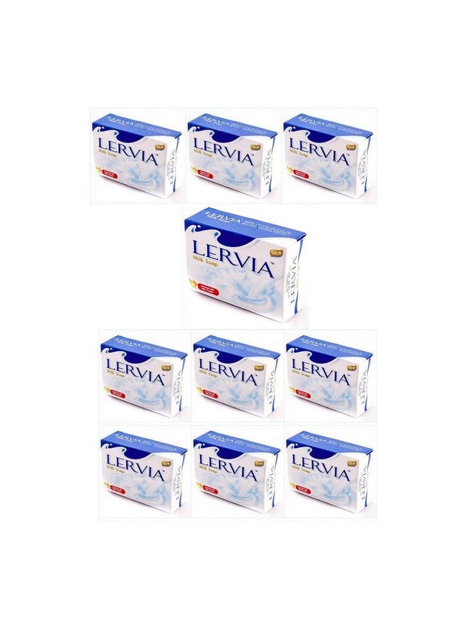 LERVIA صابون حليب ليرفيا 75 جرام - مجموعة من 10 من SB Traders - Image 4