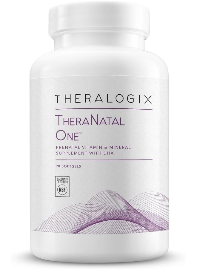 Theralogix Theranatal One Prenatal Vitamin - 90-Day Supply  - Image 1