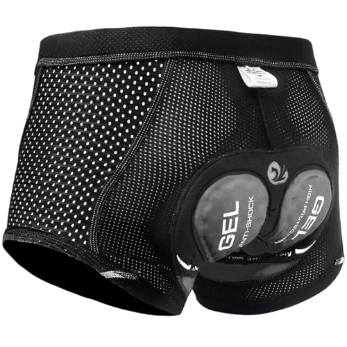 Xtiger X-TIGER Men's Cycling Underwear Shorts 5D Padded Gel,MTB Biking Shorts Pants with Breathable,Adsorbent Design - Image 1