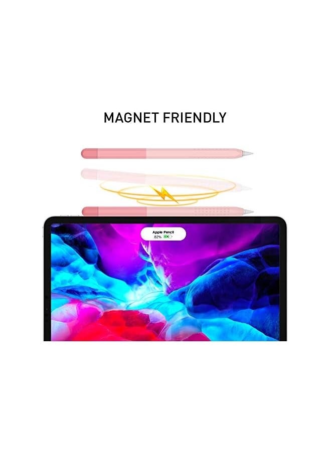 PROMASS Pencil Case Compatible with Apple Pencil Pro and Apple Pencil 2nd Generation Case, Gradient Color Case Sleeve Silicone Cover Accessories for Apple Pencil - Image 2