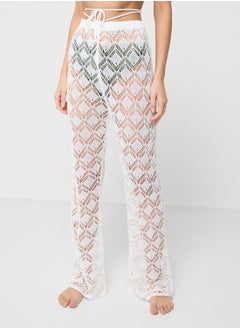 Ginger Knitted Crochet Beach Pants  - Image 2