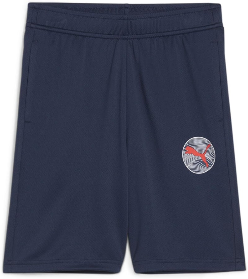 Puma Active Sports Poly Shorts for Boys, 116 EU Size, Club Navy, 5 - 6Y