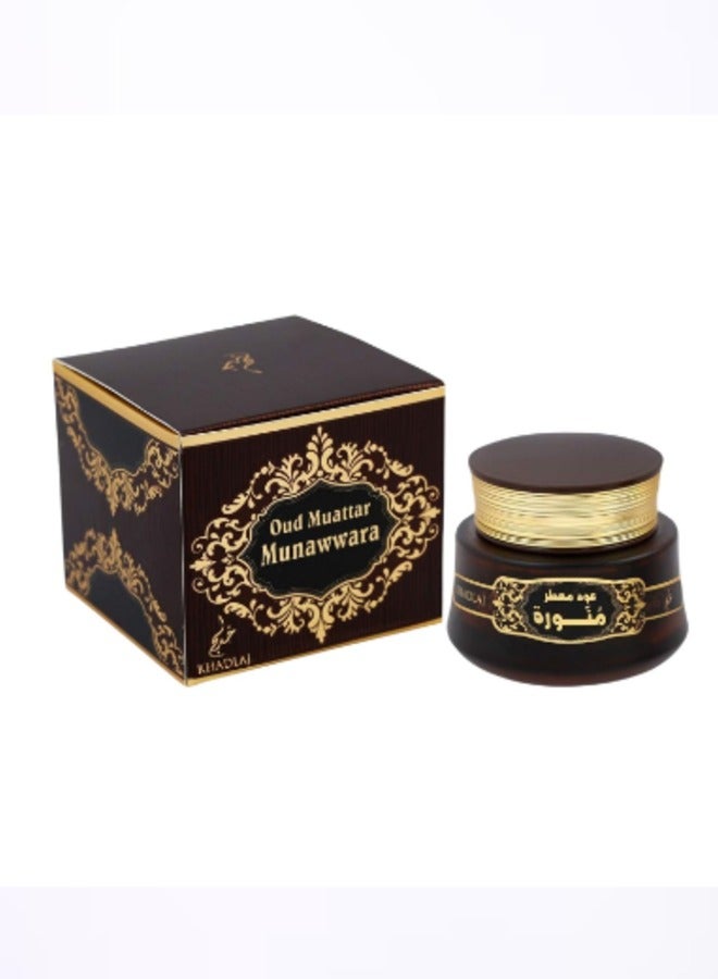 خدلج بخور عود معطر منورة 35 جرام - Image 1