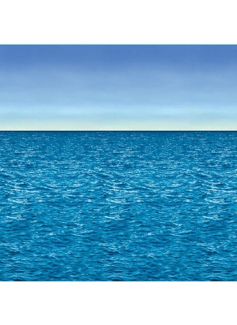Ocean & Sky Backdrop Party Accessory (1 Count) (1/Pkg)
