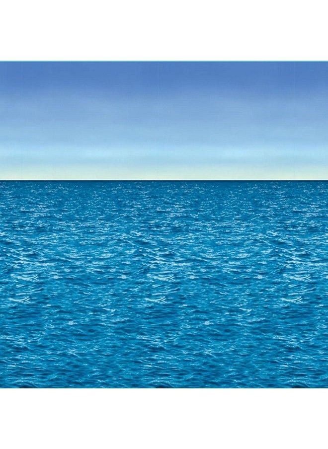 Ocean & Sky Backdrop Party Accessory (1 Count) (1/Pkg)