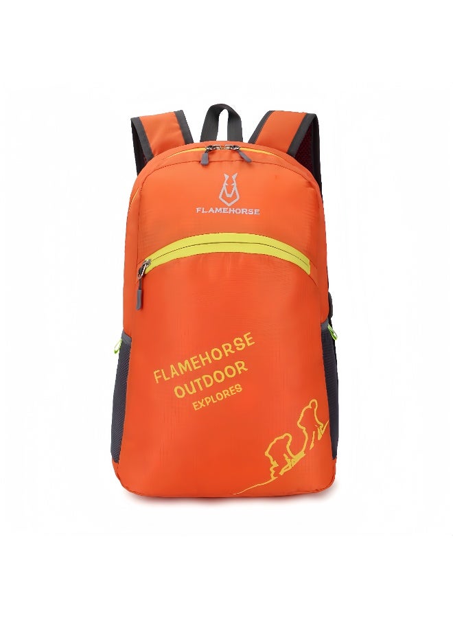 FLAMEHORSE New Folding Bag Sports Backpack Outdoor Lightweight Bag Portable Splash-Proof Folding Backpack - Image 1
