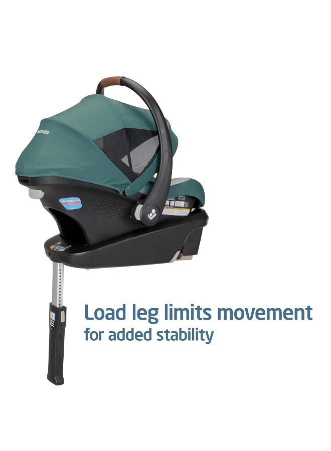 MaxiCosi Maxi-Cosi's Mico™ Luxe+ Baby Car Seat: Infant Car Seat with Base and Versatile Baby Carrier Seat Functionality, Essential Green - Image 5