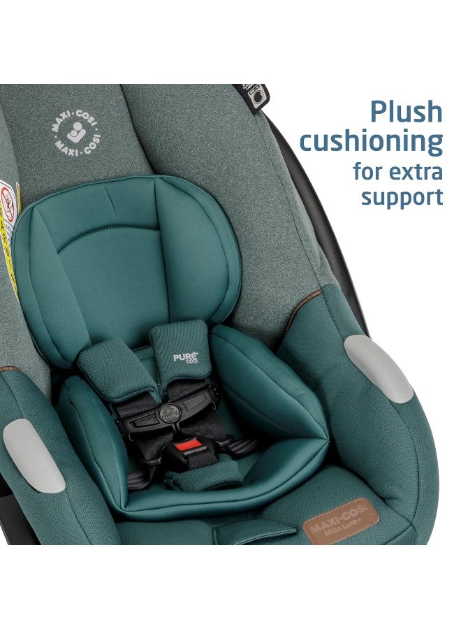 MaxiCosi Maxi-Cosi's Mico™ Luxe+ Baby Car Seat: Infant Car Seat with Base and Versatile Baby Carrier Seat Functionality, Essential Green - Image 3