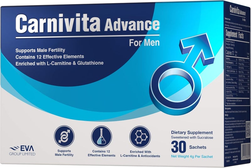 EVA PHARMA Carnivita Advance for Men - Dietary Supplement - Image 1
