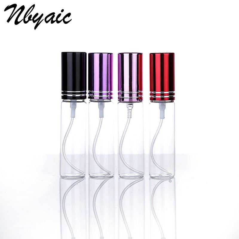 10Ml Pure Dew Makeup Perfume Trial Sample Packaging Spray Bottle Mini Ultra-Fine Mist Glass Press Bottle - Image 2
