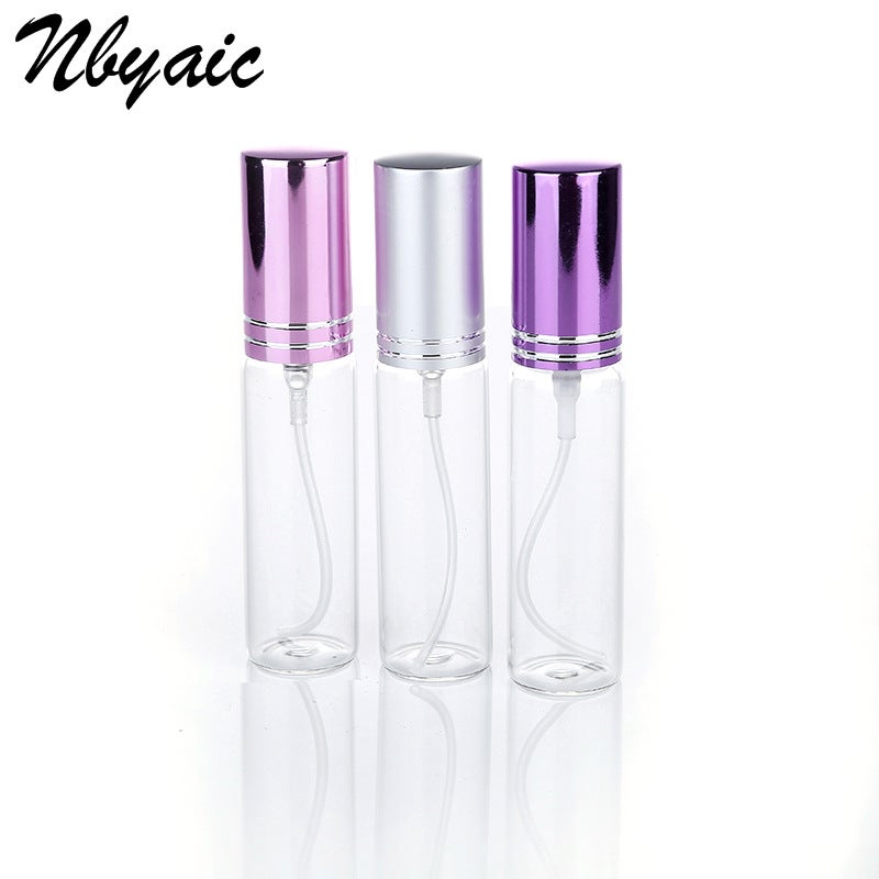 10Ml Pure Dew Makeup Perfume Trial Sample Packaging Spray Bottle Mini Ultra-Fine Mist Glass Press Bottle - Image 4